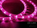 LED had růžový 100m 24 diod/m
