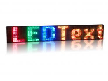LED textový panel 15 barev RGB16-K
