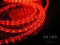 LED had červený 100 m 24 diod/m s efektem